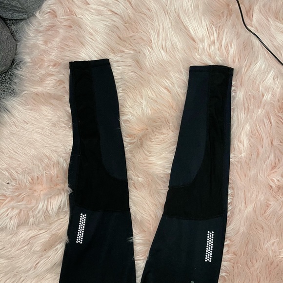 LULULEMON BLACK MESH LEGGINGS HIGH WAISTED LULU - Picture 5 of 5